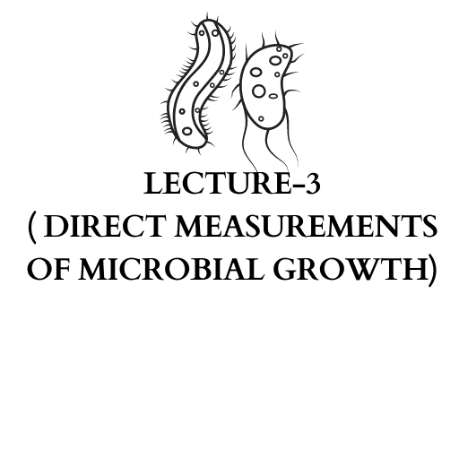 LECTURE-3 ( DIRECT MEASUREMENTS OF MICROBIAL GROWTH)